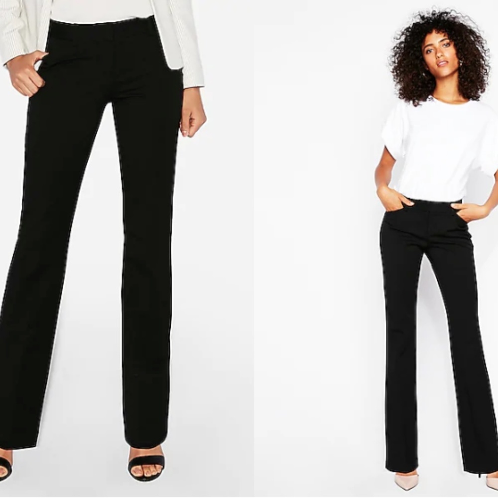 Black Express Editor Dress Pants 1